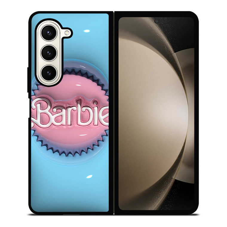 BARBIE 3D LOGO Samsung Galaxy Z Fold 5 Case Cover