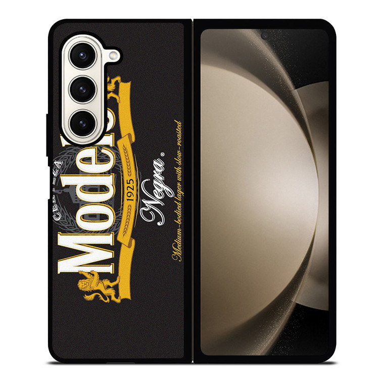CERVEZA MODELO BEER NEGRO Samsung Galaxy Z Fold 5 Case Cover