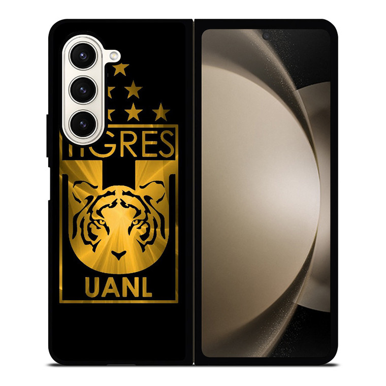 CLUB FOOTBALL TIGRES UANL GOLD Samsung Galaxy Z Fold 5 Case Cover