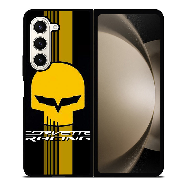 CORVETTE RACING STRIPE LOGO Samsung Galaxy Z Fold 5 Case Cover