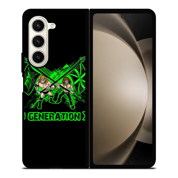 D GENERATION X WRESTLING WWE Samsung Galaxy Z Fold 5 Case Cover