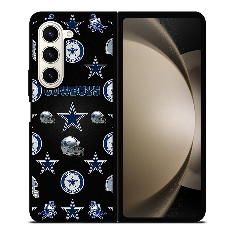 DALLAS COWBOYS FOOTBALL NFL PATTERN Samsung Galaxy Z Fold 5 Case Cover