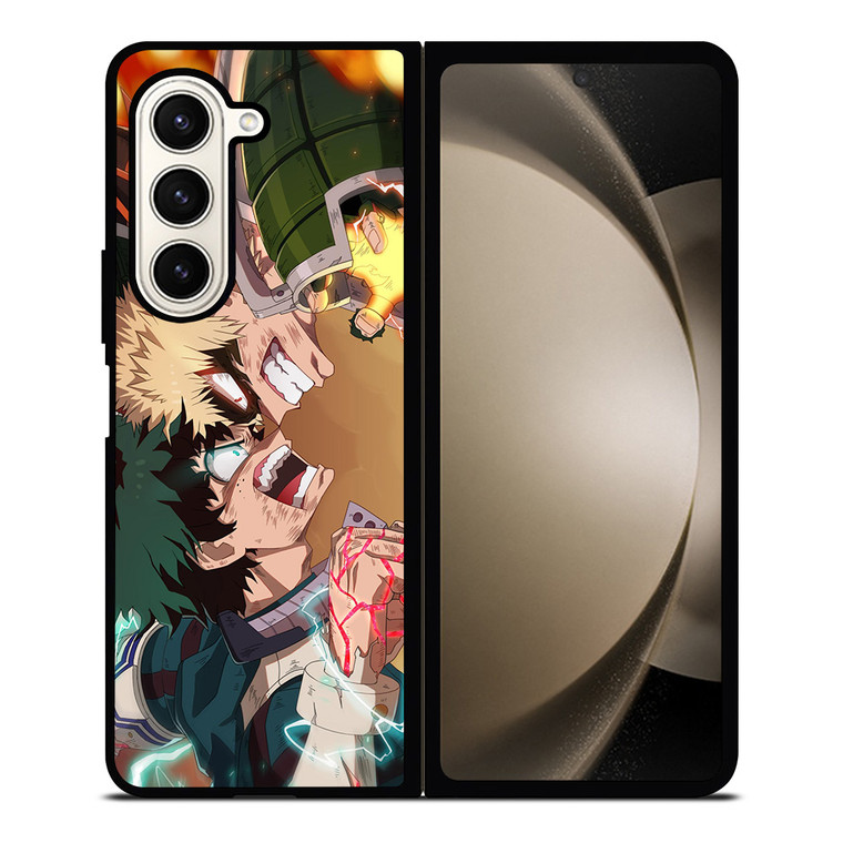DEKU AND BAKUGO MY HERO ACADEMIA Samsung Galaxy Z Fold 5 Case Cover