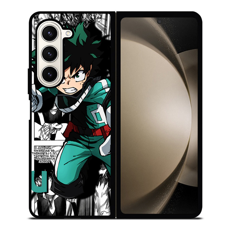 DEKU IZUKU MIDORIYA MY HERO ACADEMIA MANGA 2 Samsung Galaxy Z Fold 5 Case Cover