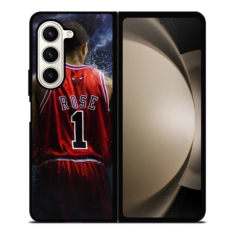 DERRICK ROSE CHICAGO BULLS NBA Samsung Galaxy Z Fold 5 Case Cover