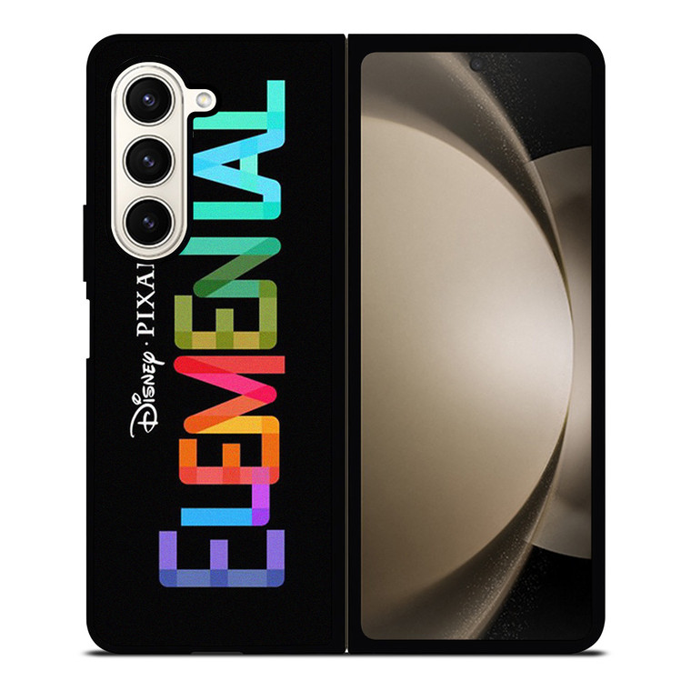 DISNEY PIXAR ELEMENTAL LOGO Samsung Galaxy Z Fold 5 Case Cover