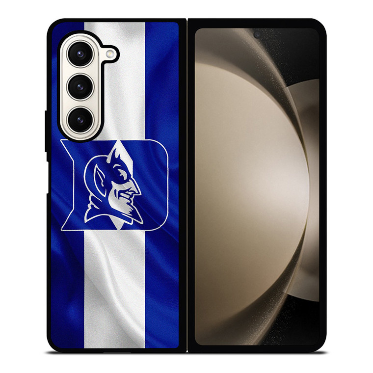 DUKE BLUE DEVILS FLAG Samsung Galaxy Z Fold 5 Case Cover