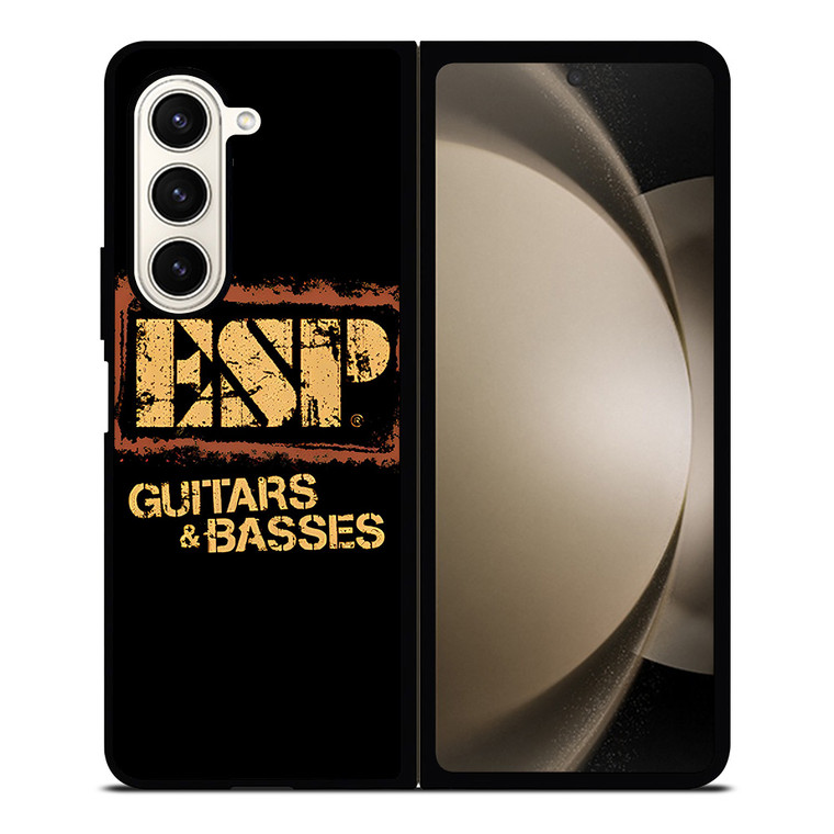 ESP GUITARS AND BASSES LOGO Samsung Galaxy Z Fold 5 Case Cover