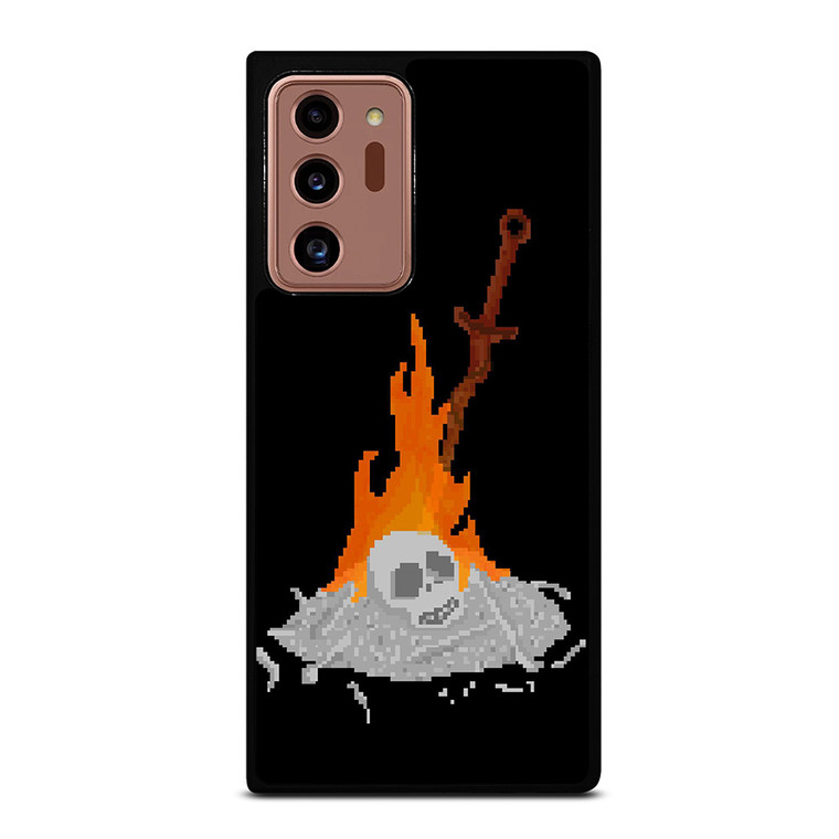 DARK SOULS BONFIRE 8 BIT  Samsung Galaxy Note 20 Ultra Case Cover