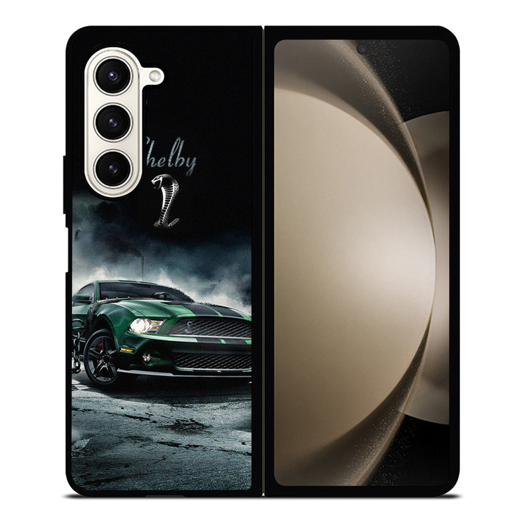 FORD SHELBY GREEN EMBLEM Samsung Galaxy Z Fold 5 Case Cover
