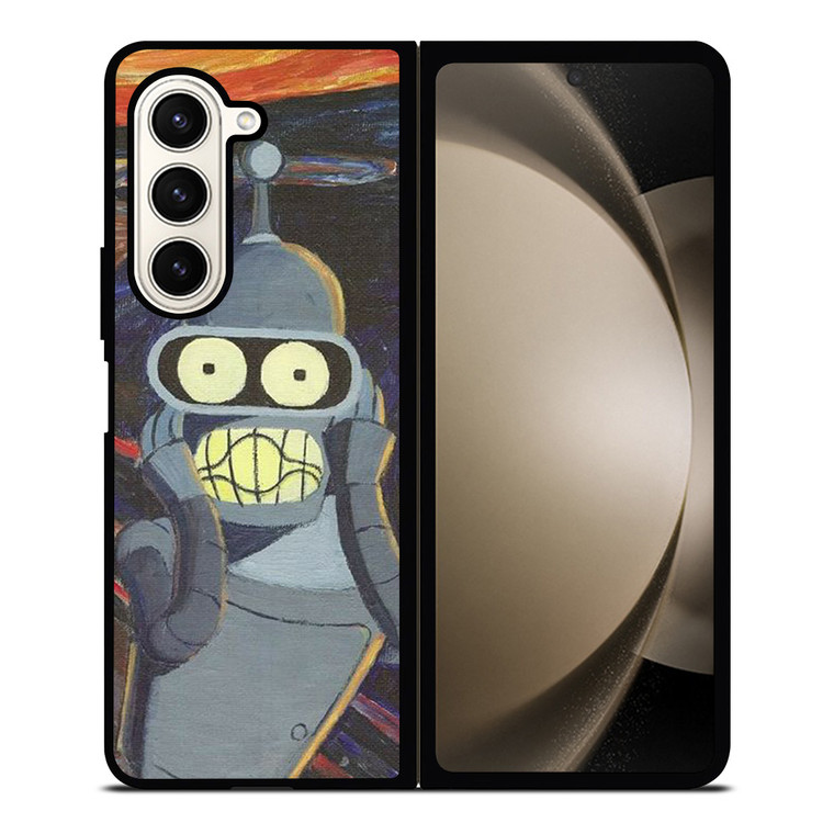 FUTURAMA BENDER CARTOON ART Samsung Galaxy Z Fold 5 Case Cover