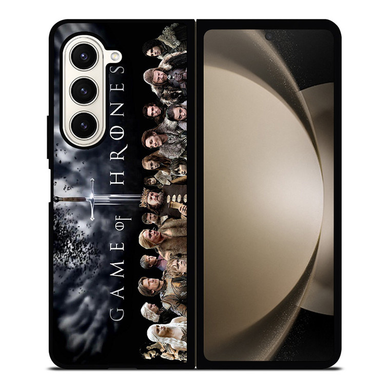 GAME OF THRONES SERIES ALL CHARACTERS Samsung Galaxy Z Fold 5 Case Cover