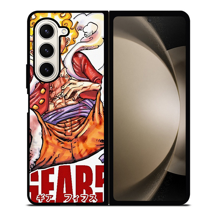 GEAR 5 LUFFY ONE PIECE POSTER Samsung Galaxy Z Fold 5 Case Cover