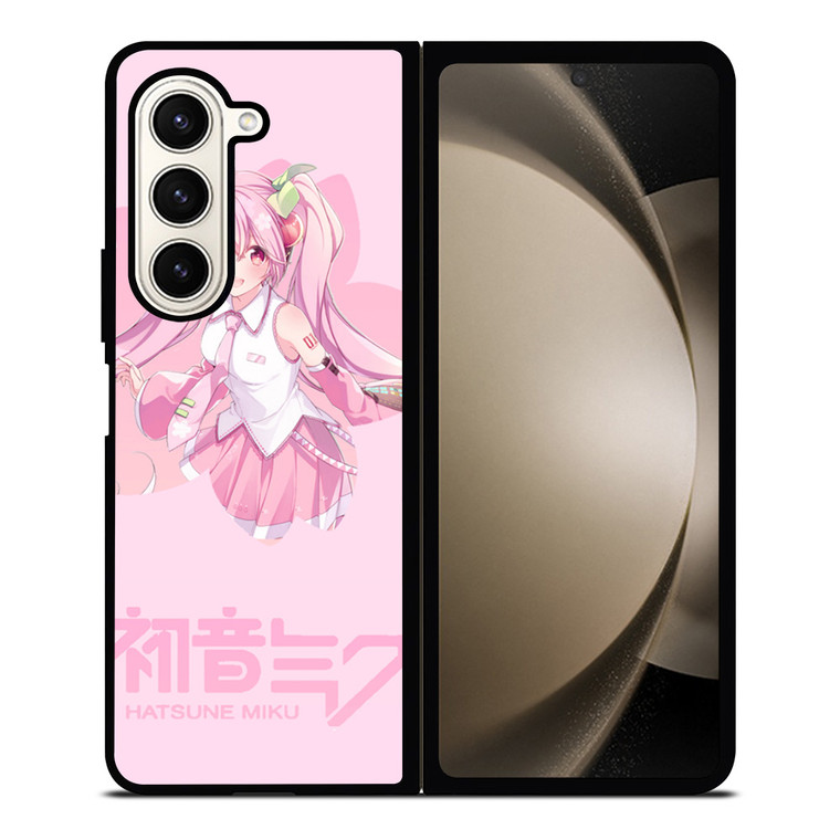 HATSUNE MIKU SAKURA Samsung Galaxy Z Fold 5 Case Cover
