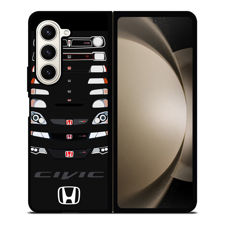 HONDA CIVIC GRILL REVOLUTION Samsung Galaxy Z Fold 5 Case Cover