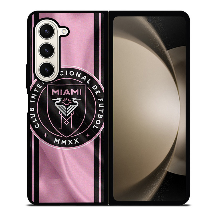 INTER MIAMI CF FLAG LOGO Samsung Galaxy Z Fold 5 Case Cover