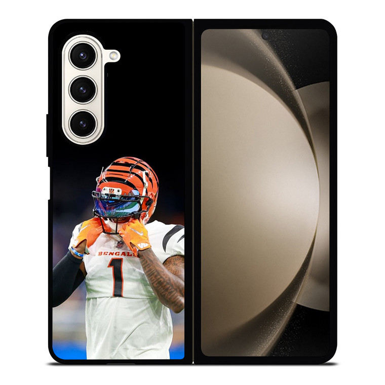 JAMARR CHASE CINCINNATI BENGALS FOOTBALL Samsung Galaxy Z Fold 5 Case Cover