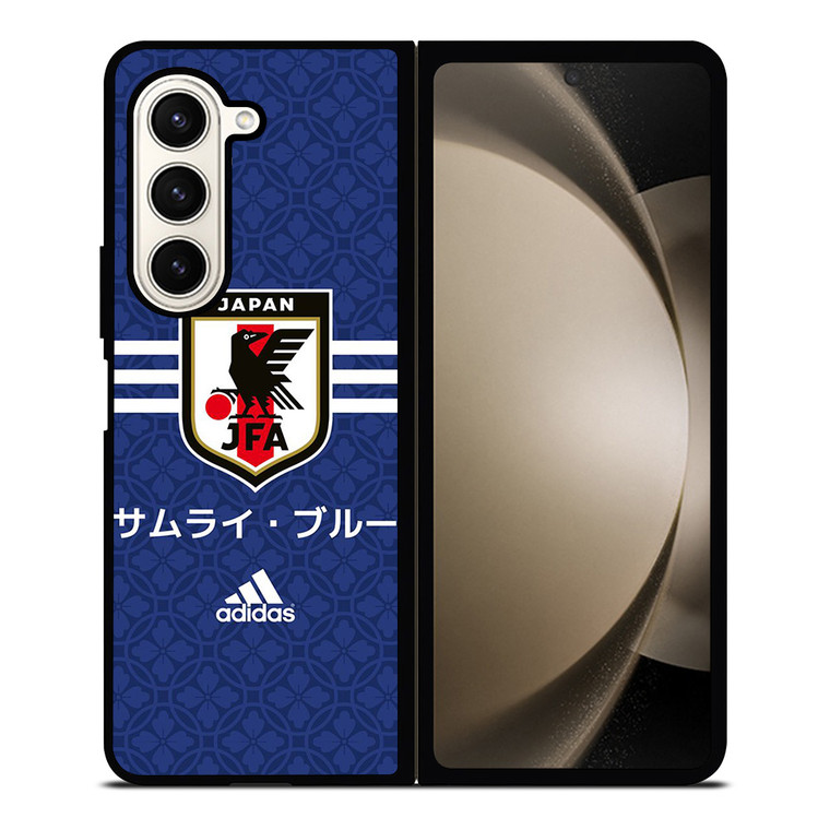 JAPAN FA SAMURAI BLUE ADIDAS Samsung Galaxy Z Fold 5 Case Cover