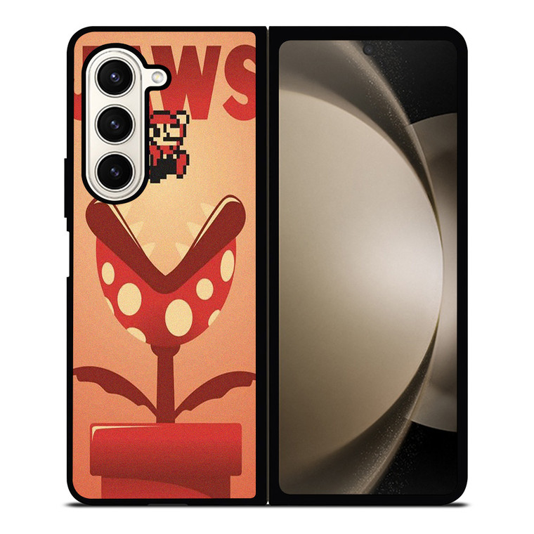 JAWS SUPER MARIO BROS Samsung Galaxy Z Fold 5 Case Cover