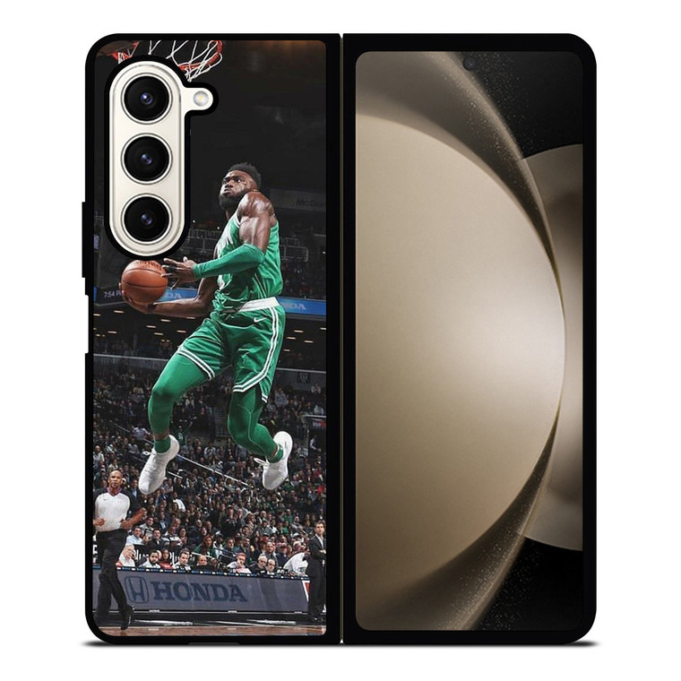 JAYLEN BROWN DUNK BOSTON CELTICS Samsung Galaxy Z Fold 5 Case Cover