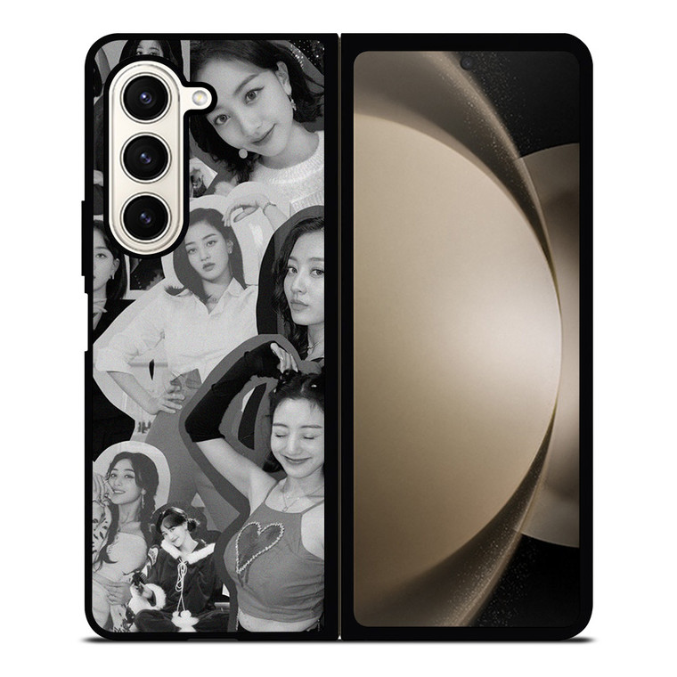 JIHYO TWICE COLLAGE Samsung Galaxy Z Fold 5 Case Cover