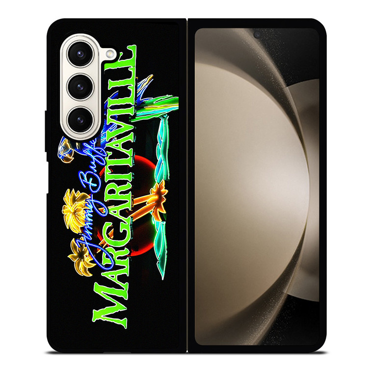 JIMMY BUFFETT MARGARITAVILLE GLOW Samsung Galaxy Z Fold 5 Case Cover