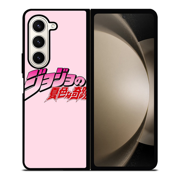 JOJO BIZZARE ADVENTURE LOGO Samsung Galaxy Z Fold 5 Case Cover