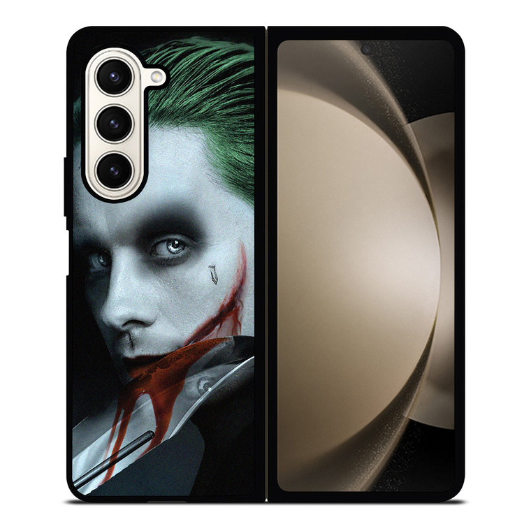 JOKER JARED LETO SCARY KNIFE Samsung Galaxy Z Fold 5 Case Cover