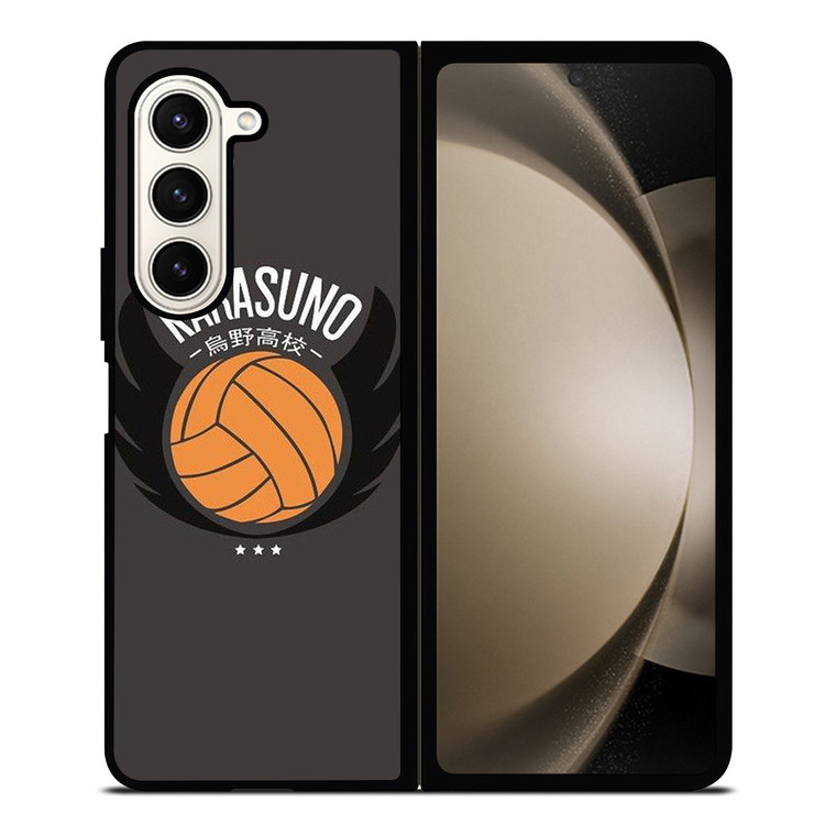 KARASUNO HAIKYUU VOLLEYBALL LOGO Samsung Galaxy Z Fold 5 Case Cover