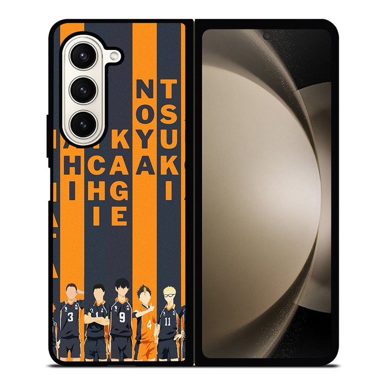 KARASUNO VOLLEYBALL TEAM HAIKYUU Samsung Galaxy Z Fold 5 Case Cover