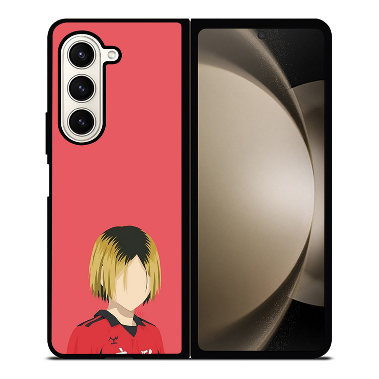 KENMA KOZUME HAIKYUU MINIMALIST Samsung Galaxy Z Fold 5 Case Cover