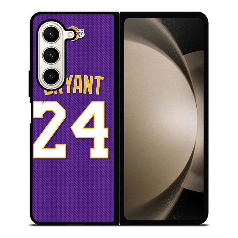 KOBE BRYANT 24 LA LAKERS KIT Samsung Galaxy Z Fold 5 Case Cover