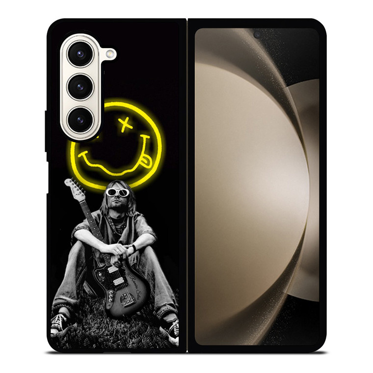 KURT COBAIN NIRVANA BAND Samsung Galaxy Z Fold 5 Case Cover