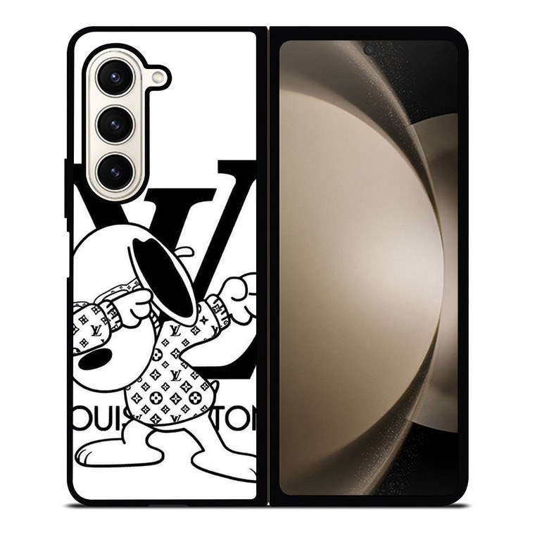 LOUIS VUITTON LV SNOOPY DAB Samsung Galaxy Z Fold 5 Case Cover