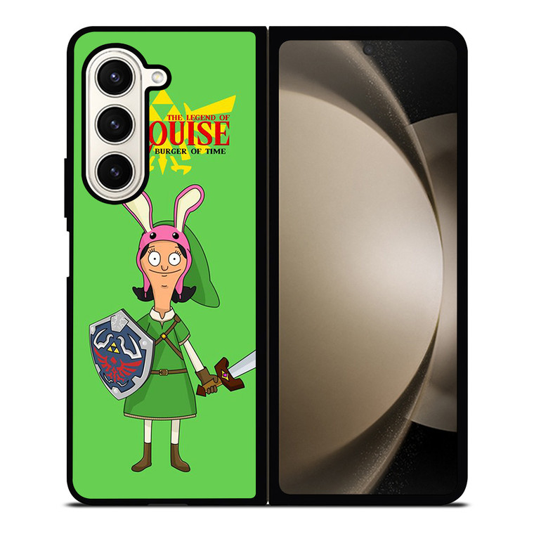 LOUISE BELCHER BOB'S BURGERS THE LEGEND OF ZELDA Samsung Galaxy Z Fold 5 Case Cover