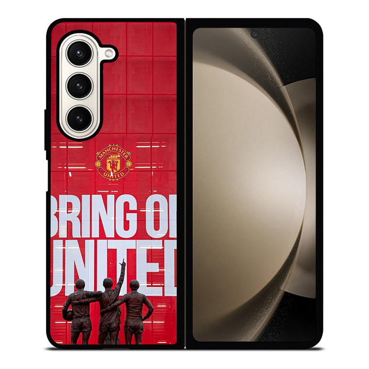 MACHESTER UNITED BRING ON UNITED Samsung Galaxy Z Fold 5 Case Cover