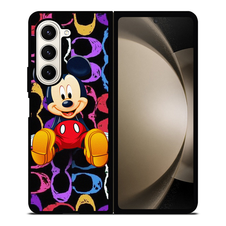 MICKEY MOUSE COACH NEW YORK CUTE Samsung Galaxy Z Fold 5 Case Cover