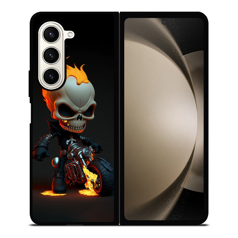 MINI GHOST RIDER KAWAII MARVEL Samsung Galaxy Z Fold 5 Case Cover
