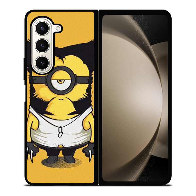 MINION WOLVERINES CARTOON Samsung Galaxy Z Fold 5 Case Cover