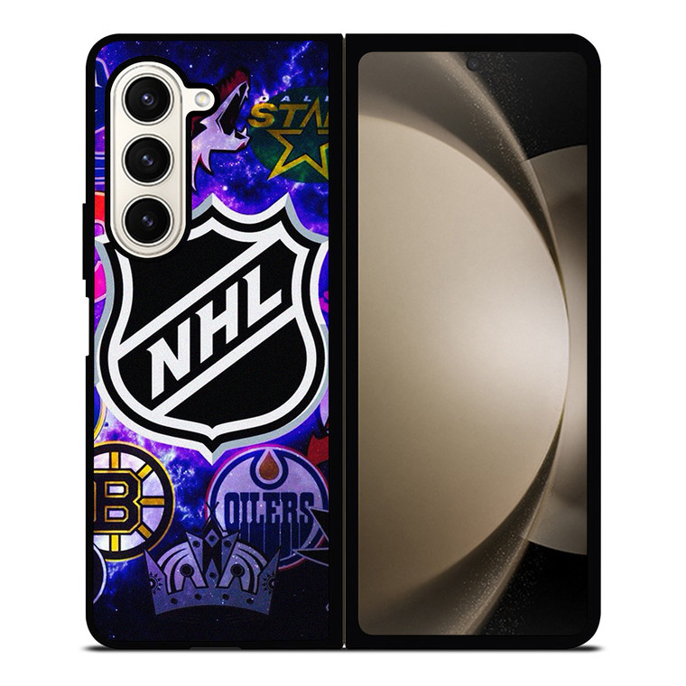 NHL ICE HOCKEY TEAM LOGO COLLECTION Samsung Galaxy Z Fold 5 Case Cover