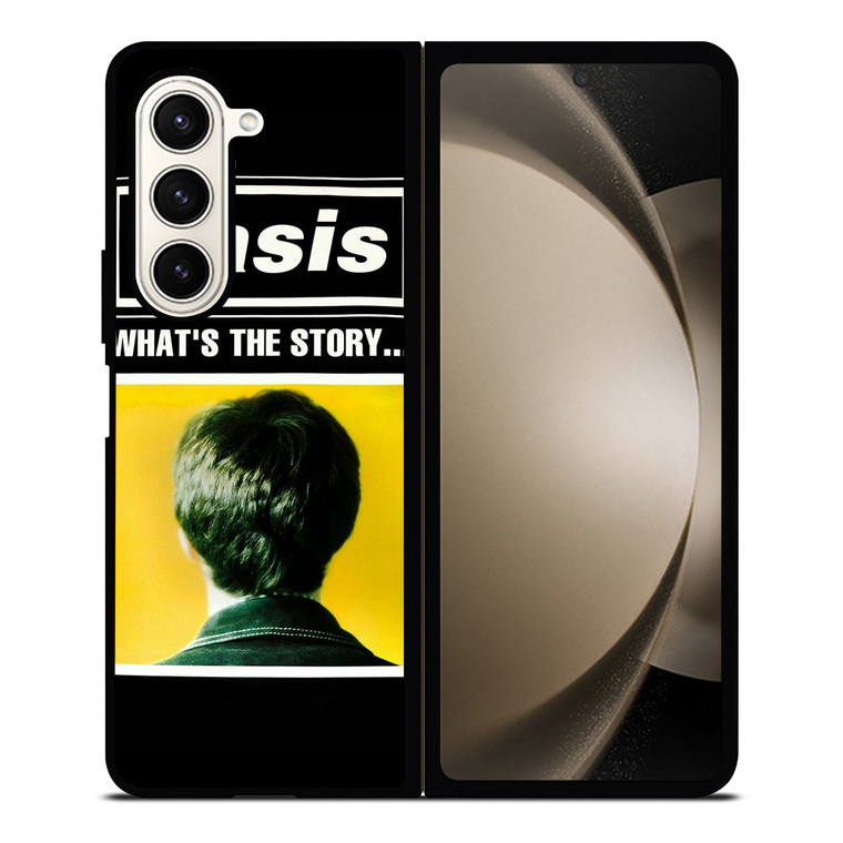 OASIS WHATS THE STORY Samsung Galaxy Z Fold 5 Case Cover