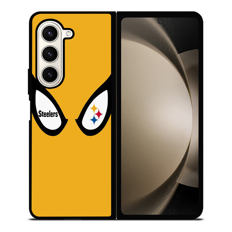 PITTSBURGH STEELERS SPIDERMAN LOGO Samsung Galaxy Z Fold 5 Case Cover