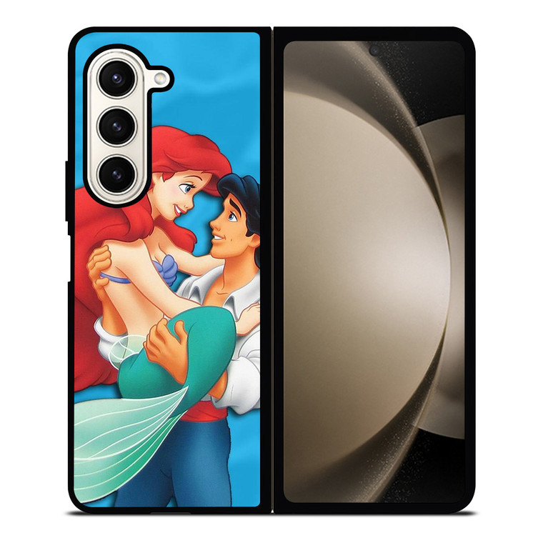PRINCE ERIC AND PRINCESS ARIEL CARTOON DISNEY Samsung Galaxy Z Fold 5 Case Cover