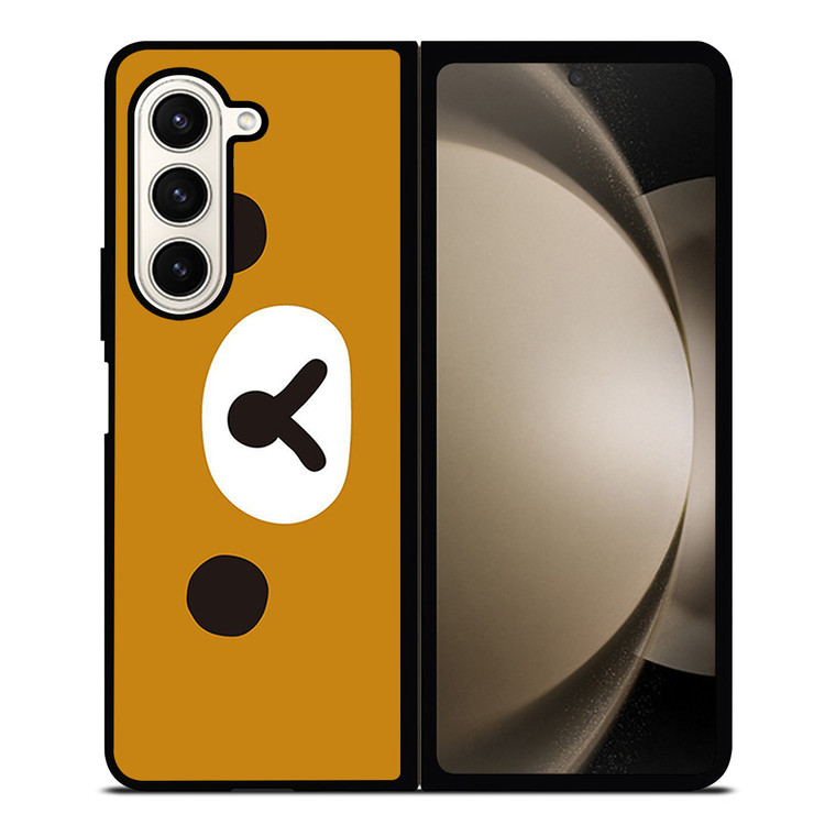 RILAKKUMA BEAR MINIMALIST Samsung Galaxy Z Fold 5 Case Cover