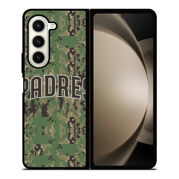 SAN DIEGO PADRES CAMO LOGO Samsung Galaxy Z Fold 5 Case Cover