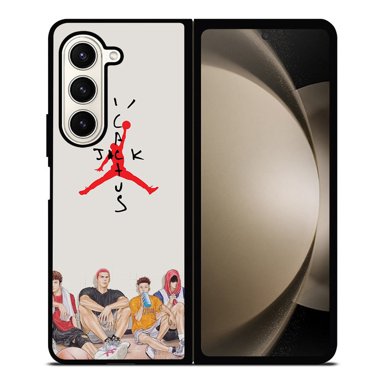 SLAM DUNK AIR JORDAN CACTUS JACK Samsung Galaxy Z Fold 5 Case Cover