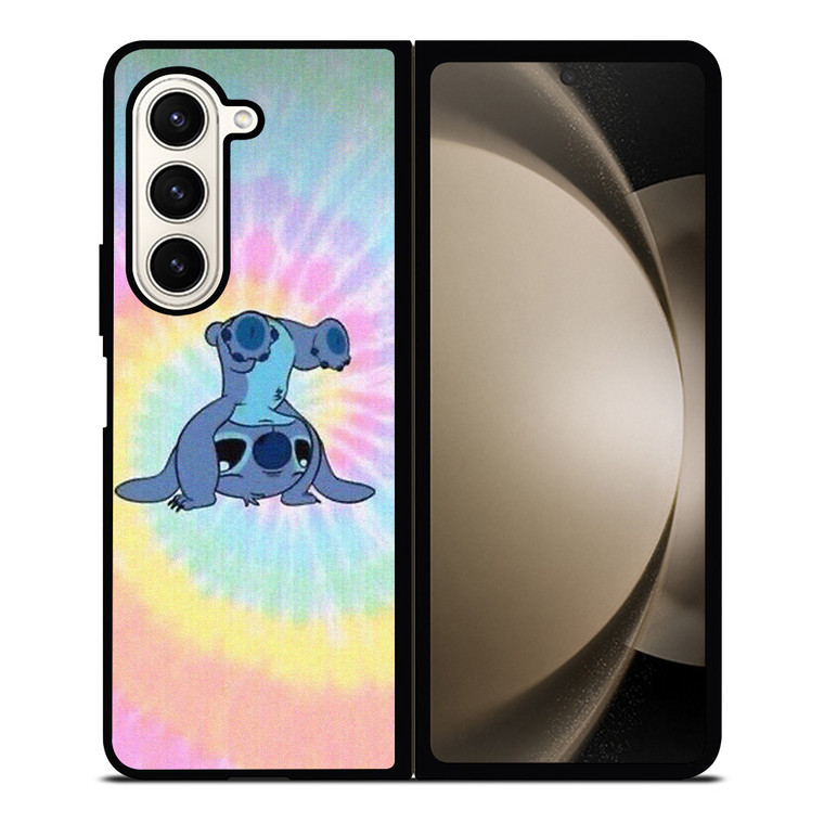 STITCH FLIPPED CUTE TIE DIE Samsung Galaxy Z Fold 5 Case Cover