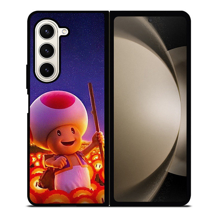 SUPER MARIO BROS TOAD Samsung Galaxy Z Fold 5 Case Cover