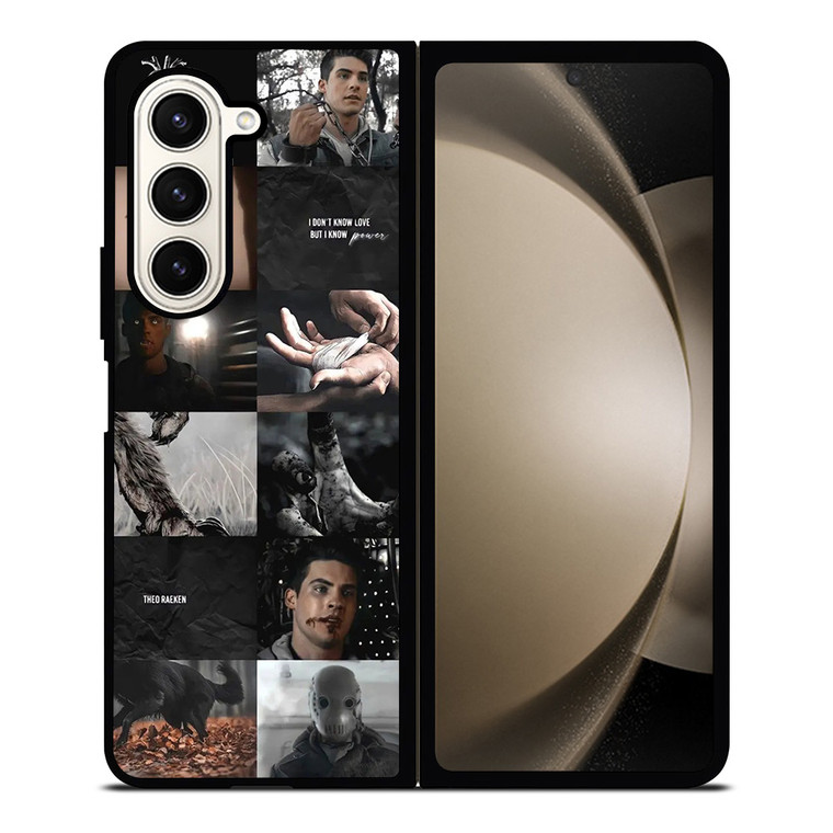 THEO RAEKEN TEEN WOLF COLLAGE Samsung Galaxy Z Fold 5 Case Cover