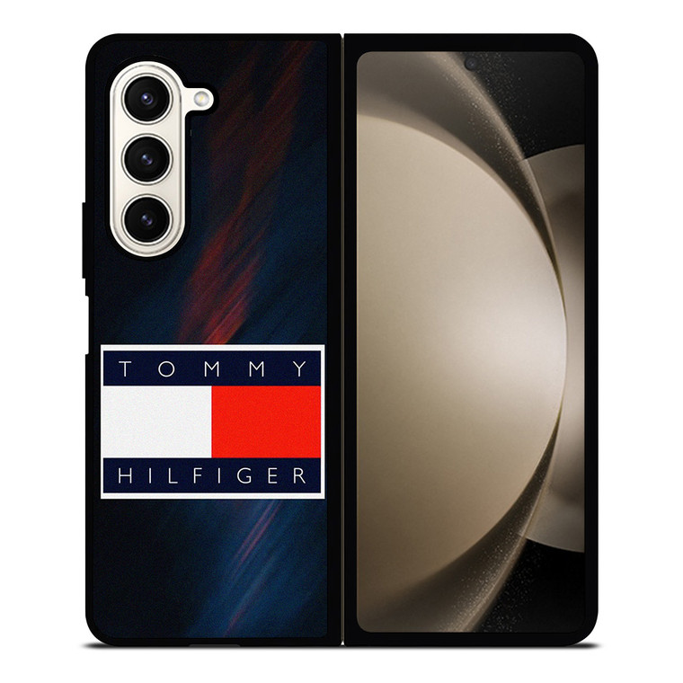 TOMMY HILFIGER BADGE LOGO Samsung Galaxy Z Fold 5 Case Cover